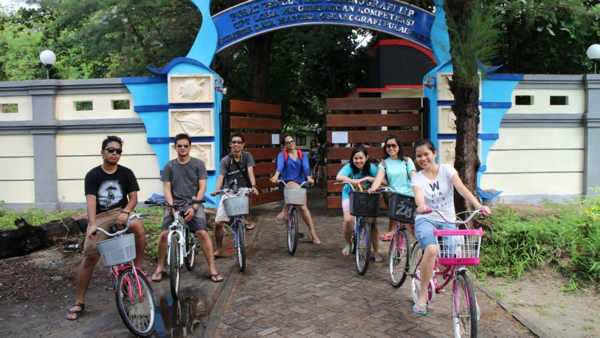 Cycling Around the island