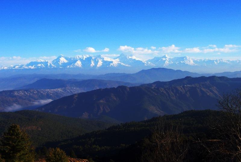 The View Of Himalayas